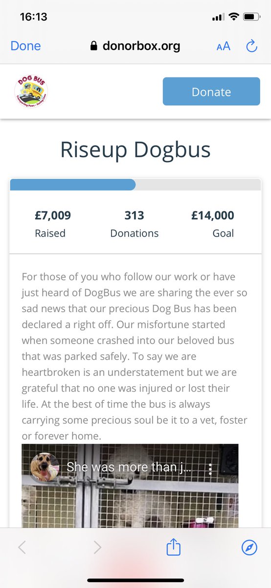 You amazing, awesome people! We have hit the half way mark! Exactly one week since we set up the fund! #thankyou so very much. You have no idea how much we appreciate this. #awesome #amazing #bestfollowers ❤️❤️❤️