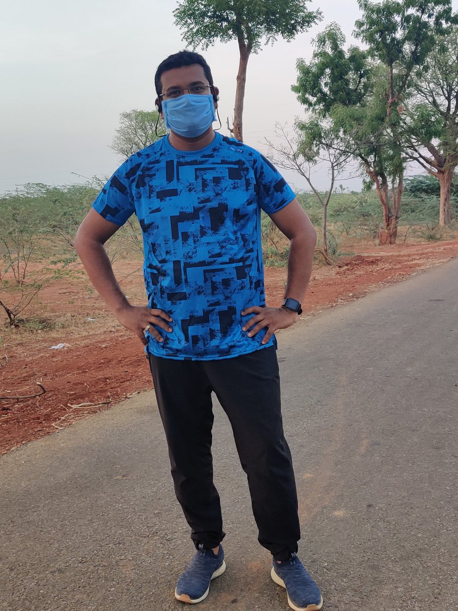 mohithkanoj's tweet photo. Completed my 5 K Run/Walk today
@TCS #Fit4life #OneTCS #GlobalRunningDay https://t.co/Ry6xjU6y5a