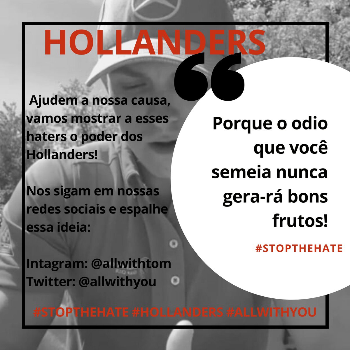 hollandersbr's tweet photo. #StopTheHate #AllLivesMatter #HateIsNotTheAnswer https://t.co/jvwm5DJ78l