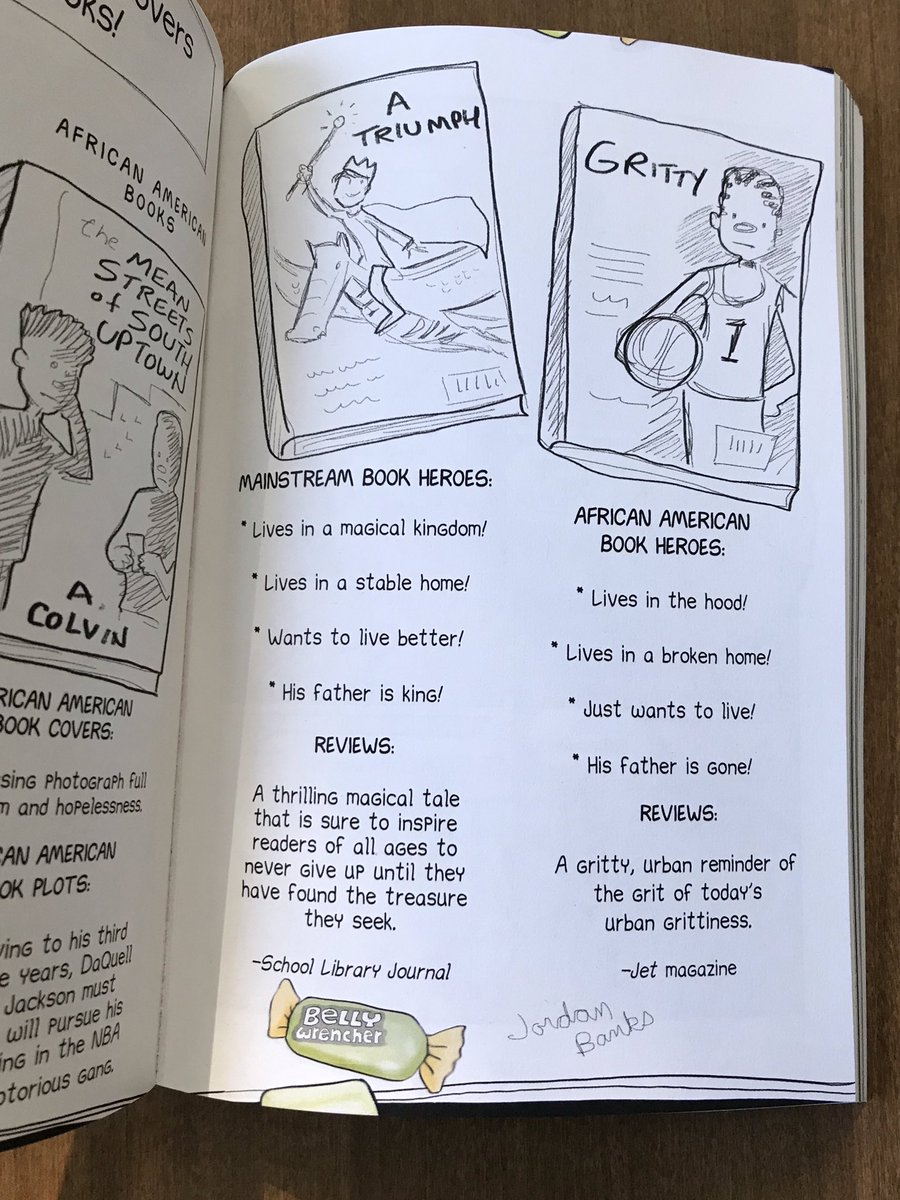 JennieEbersole's tweet image. Check out this award winning graphic novel at an elite private school! 💗 perspectives:
White female teacher
Black male teacher
Black male coach
White male coach
Black Ss on fin aid
Black wealthy Ss 
White Ss on fin aid
White wealthy Ss
Hispanic Ss 
Asian American Ss
Parents📚💕