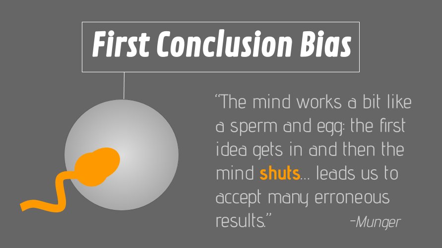 3/ Your initial conclusions about new technologies are often incorrect or incomplete, but you’re still likely to defend them. This ultimately disadvantages you.To be truly secure in your conclusions, a neutral curiosity is required, as is regularly testing your assumptions.