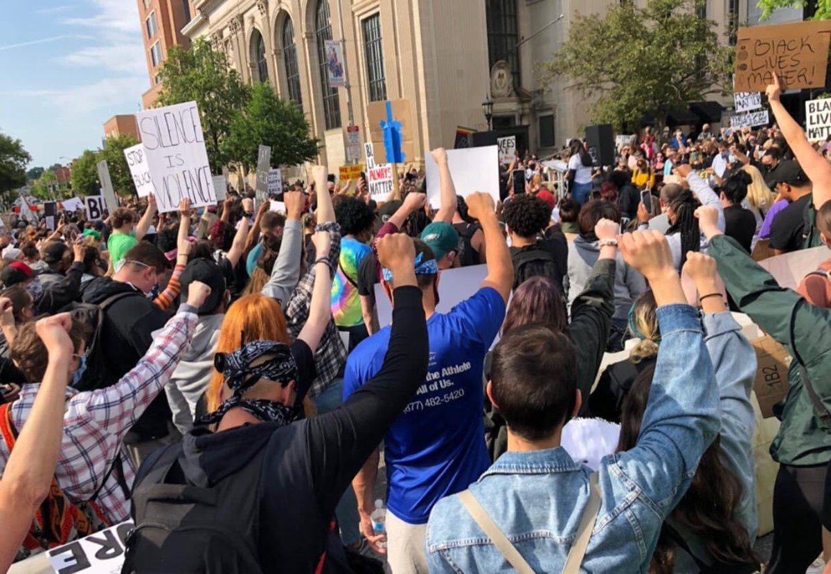 Beautiful George Floyd protest in York Pa 💕 #BLMprotest #BLM