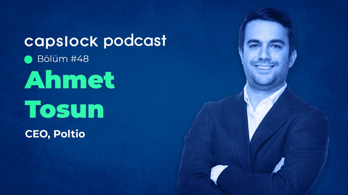 capslock podcast'in 48. bölümünde, <a href="/poltio/">Poltio</a>'nun CEO'su Ahmet Tosun (<a href="/ahmet_tosun1/">Ahmet Tosun</a>) ile sohbet ediyoruz.

Aşağıdan dinleyebilirsiniz;
YouTube: youtube.com/watch?v=BcDZ0i…
Spotify: open.spotify.com/episode/2GbF57…
Apple Podcast: podcasts.apple.com/tr/podcast/cap…