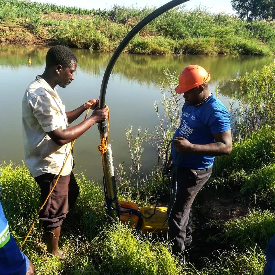 AzadaVerde's tweet photo. ¡Vuestra #bombaSolar va cogiendo forma! Placas y depósito en su sitio, bomba en el río... Ojo porque en breve empezamos a regar ¡sin emitir CO2! Vamoooos 💪🏿💚💦🌱😍🙌🏿👏🏿
#SoberaníaAlimentaria #somosAzadaVerde #agroecología #sostenibilidadambiental #energíasLimpias #energíaSolar https://t.co/VUn3DIbZLu