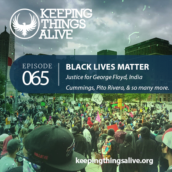keepthingsalive's tweet photo. New podcast episode is up #blm #Buffalo: https://t.co/ogNOKWCjNT https://t.co/3MA9ofPVRb