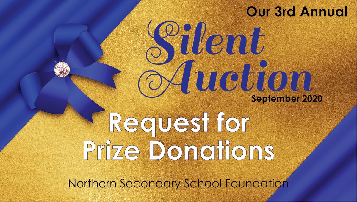 Hey Northern Alum and the NSS Community! We're requesting donations for our upcoming Silent Auction. Proceeds support scholarships &amp; student grants. Contact info@nssf.ca to donate an item or service. Help us reach our goal of 40 items!! #fundraiser #Scholarships <a href="/PrincipalNSS/">Adam Marshall</a>