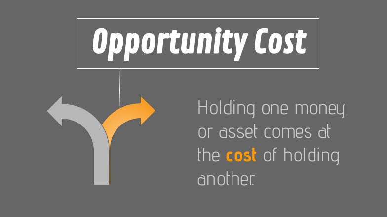 5/ Investments are choices and choices are trade-offs. "Doing one thing means not being able to do another. We live in a world of trade-offs, and the concept of opportunity cost rules all." -  @farnamstreet