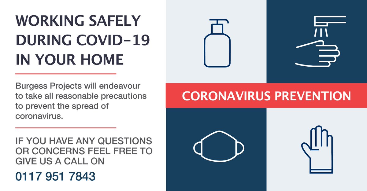 BurgessProjects's tweet image. Burgess Projects are following the latest Public Health England Guidelines &amp;amp; have set out strict new measures to enable us to carry out domestic works safely.

For more information click here:

mjd.uk.com/Burgess-Projec…

#staydafe #burgessprojects #carpentry