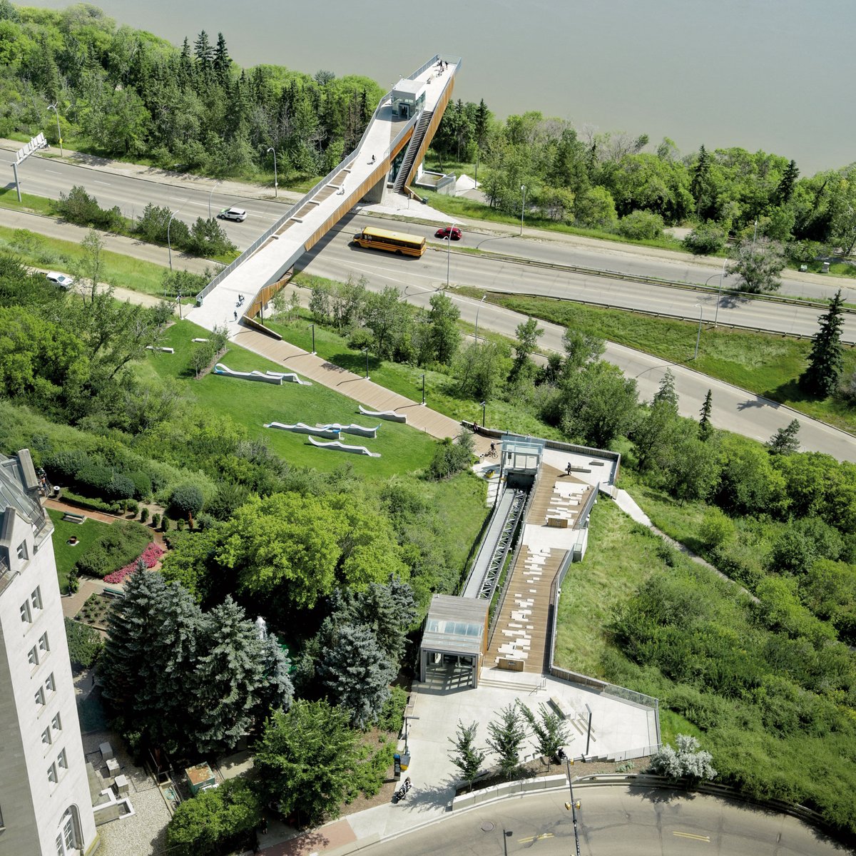 BUILDEXshows's tweet photo. DEVELOPMENT SHOWCASE // Mechanized River Valley Access in #Edmonton by @DIALOG. Presented in our #developmentshowcase at #BUILDEXAlberta2019. More info: https://t.co/JafKjBNg8r https://t.co/fMrVJaffaT