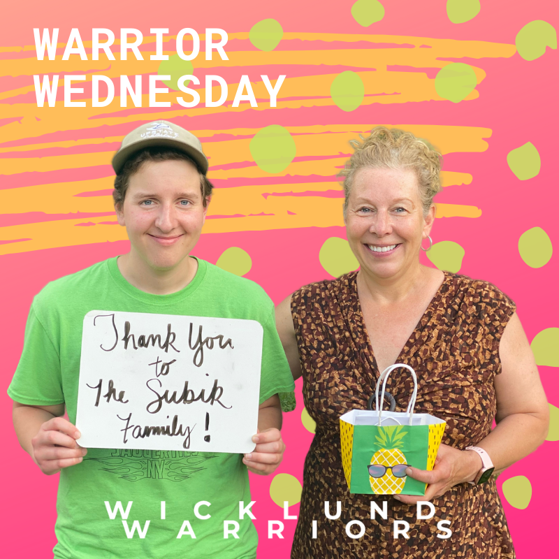 wicklundwarrior's tweet photo. Giving out more Price Chopper gift cards delivered to Zach and Nancy Swart. Zach is now almost 19, a college student and an ALL, *CAR T-cell recipient. Which makes him pretty amazing.  His Mom, Nancy is also quite a talented jazz singer and school nurse.  #CRComeback #bloodcancer https://t.co/HJCPMAkTU4