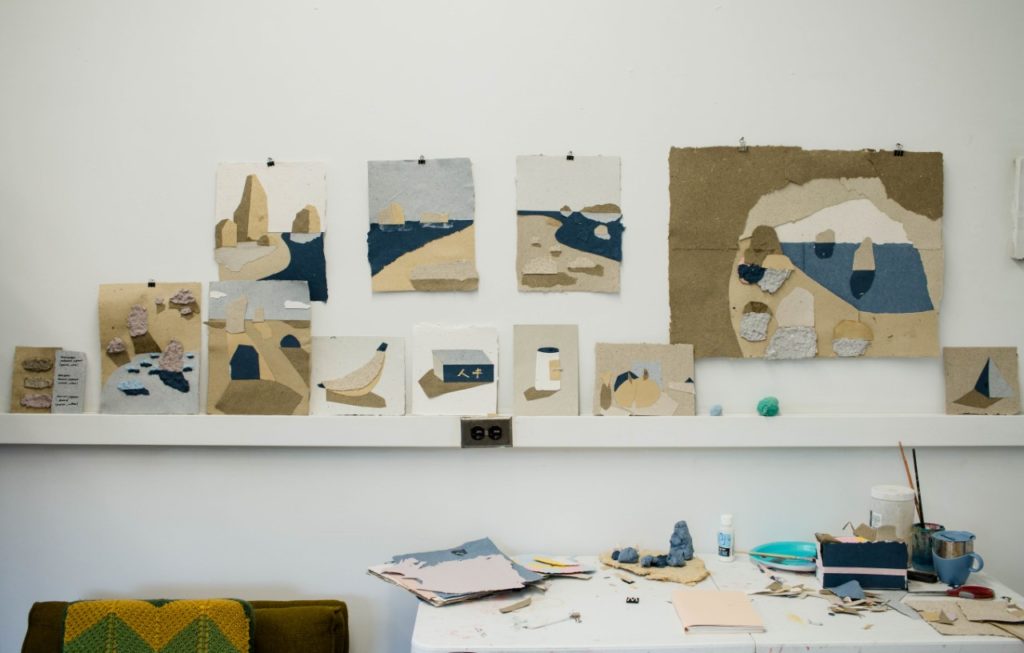 "@renourish is about being design conscious amidst climate change and with agri-fiber paper-making being so important in Renourish I also wanted my work to reflect that vision." Veronica Pham bit.ly/3cwyi78 vimeo.com/387977481