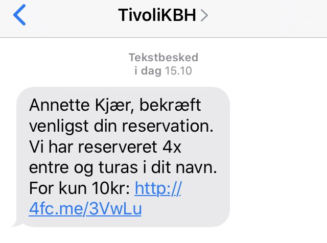 SjylPoliti's tweet image. Kære svindler. Godt forsøgt, men vi hopper ikke på fupnummeret og klikker på linket. I stedet vil vi gerne invitere på citronmåne for at drøfte din tvivlsomme forretningsmodel. Tag din advokat med. Tandbørste er også en god idé mvh @SjylPoliti #politidk