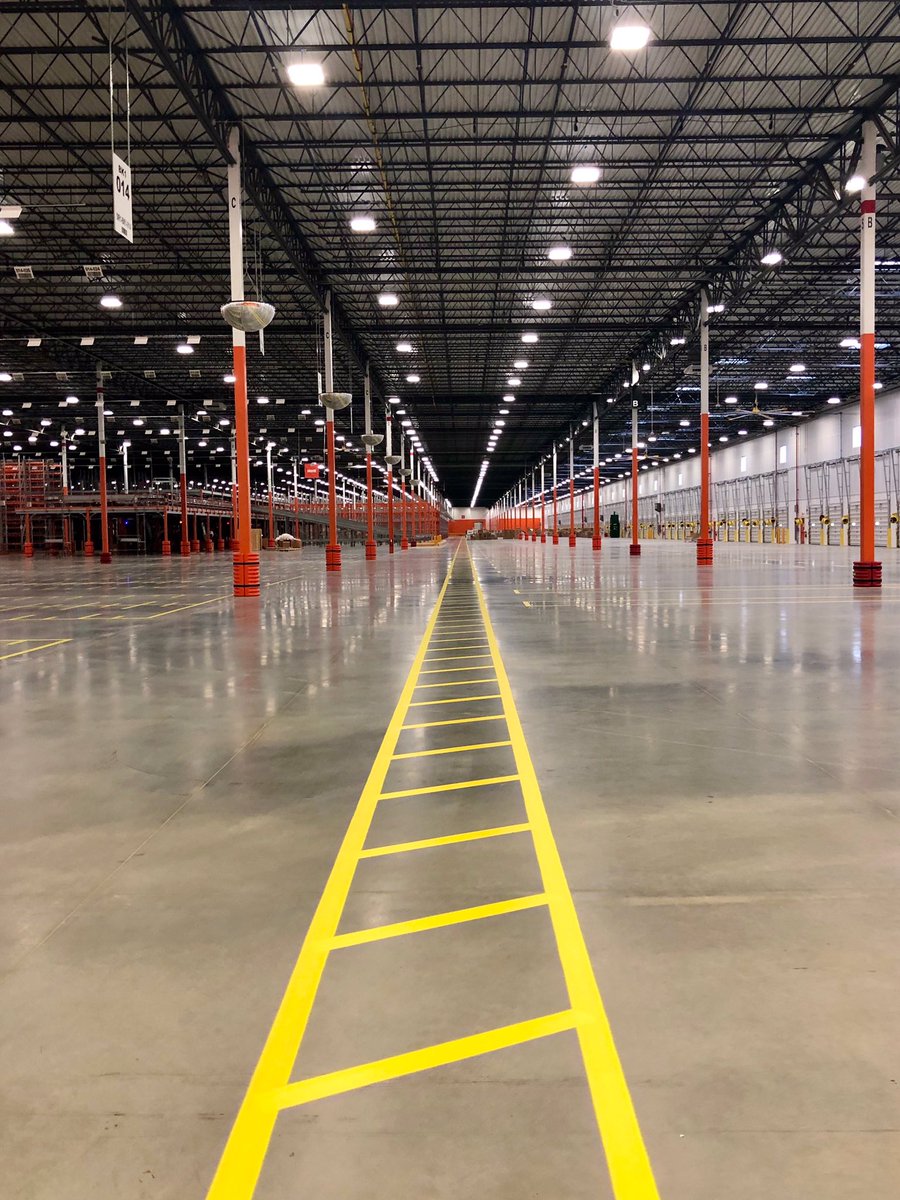 And on Wednesdays, I enjoy long walks across large distribution centers..