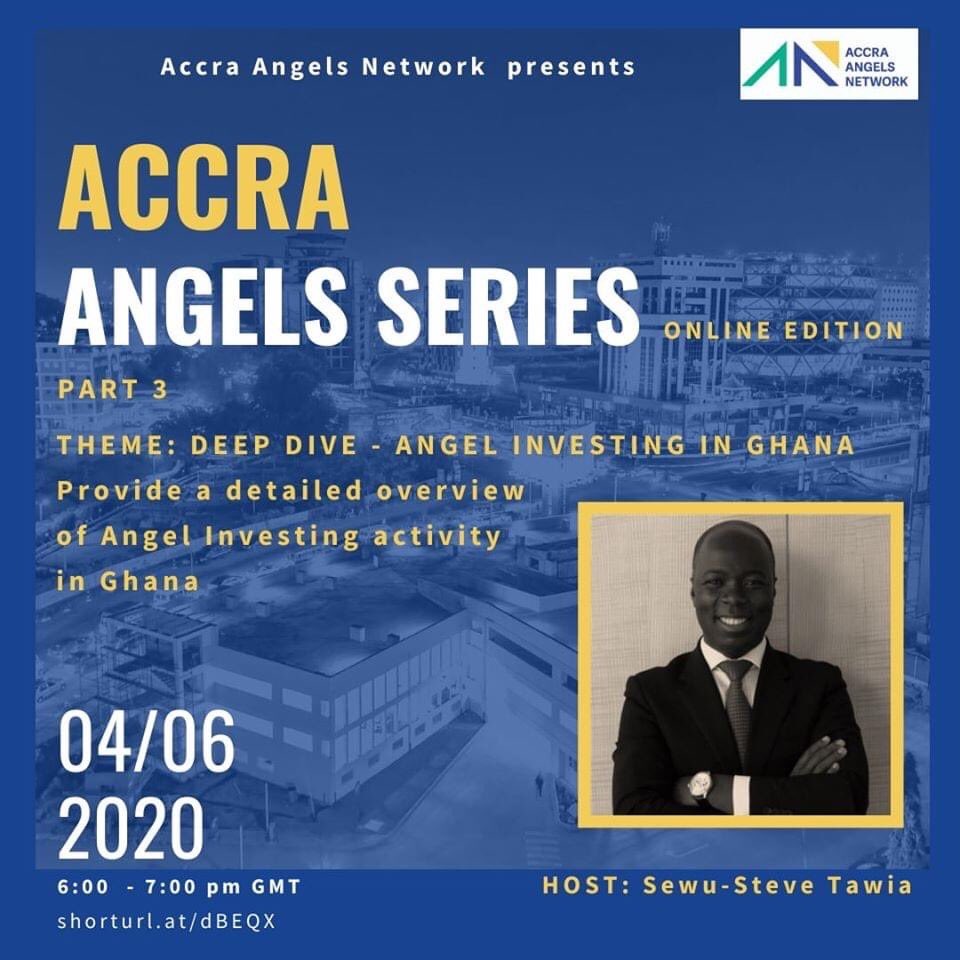 ....my buddy and colleague investor ⁦<a href="/stevetawia/">Sewu-Steve Tawia</a>⁩ would be sharing his incredible insight and experience as an investor @ eventbrite.com/e/accra-angel-…