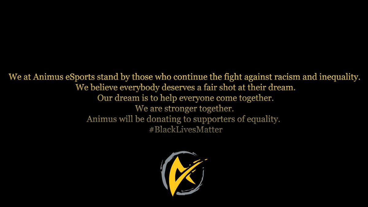 TeamAnimusGG's tweet photo. #BlackLivesMattter https://t.co/qh5lZ5OGye
