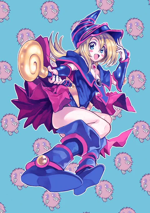ついでに昔描いたブラマジガールもあげとく 