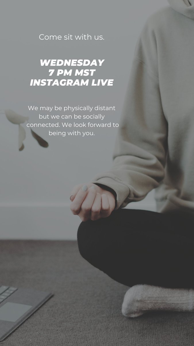 Meditation tonight. 7 pm on our Instagram.
#meditation #meditate #mindfulness #yeg