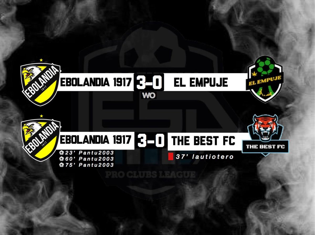 Resultados de anoche. Vamos por más.
#TodoEbo