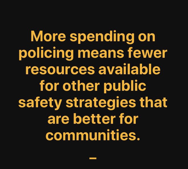 “Investments in communities is what drives public safety. Well-resourced communities are safer communities.”
#DefundThePolice #CareNotCops #PeoplesBudgetLA