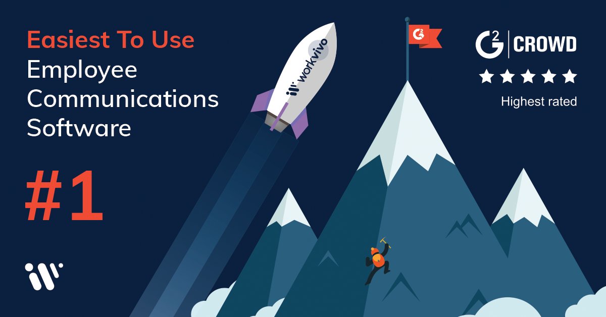 It's official. We are the Easiest To Use Employee Communications Software.

Click on the link to see how we made it to the summit. 🚀

#internalcommunications #employeecommunications #g2review #employeeapp #heretohelp #engagedemployees

bit.ly/2U6nkz0