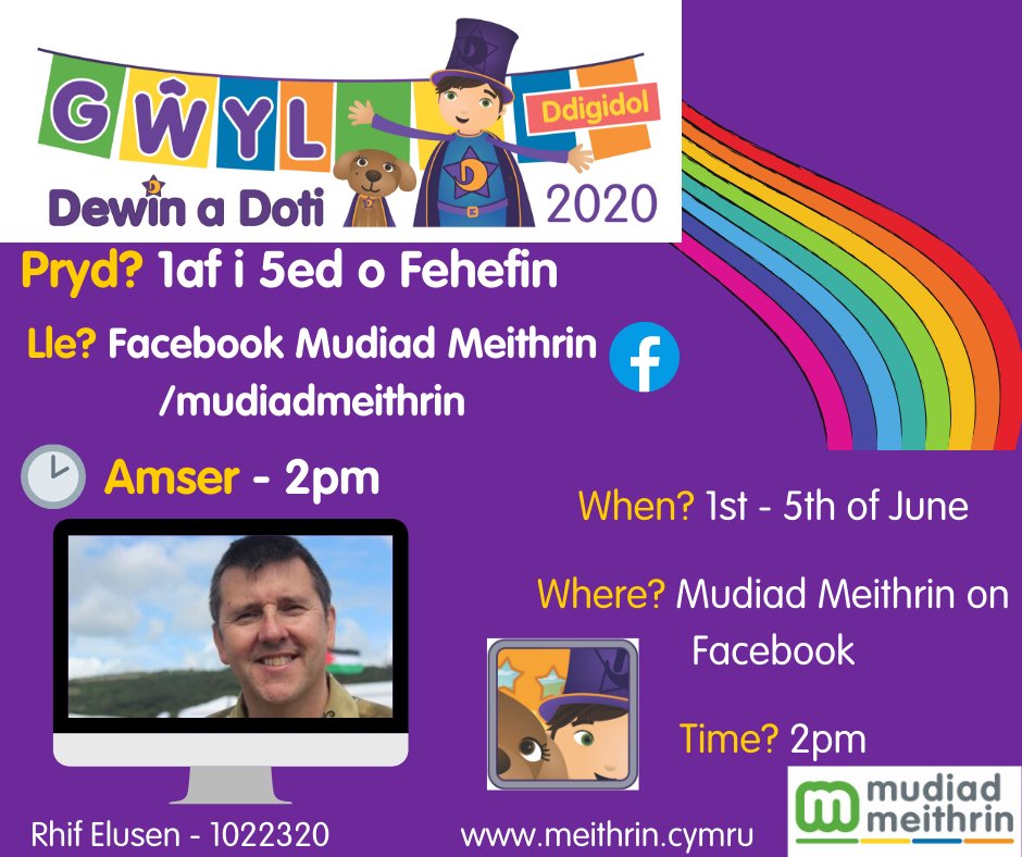 MudiadMeithrin's tweet photo. 2/2 as well as the support provided by your support officer. Meanwhile, the activities on our digital platforms will continue #MeithrinMiliwn #ClwbCylch #MiriMeithrin #CymraegforKids https://t.co/OXPkO3tSxm