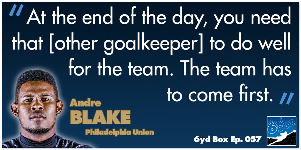 ⚡◀ FLASHBACK EPISODE 57

Why is it important for the #1 to help prepare #2 &amp; #3?

When <a href="/andreblake29/">Andre Blake</a> went down with an injury last year for <a href="/PhilaUnion/">Philadelphia Union</a>, Coronel &amp; <a href="/Matty_Ice49/">Matt Freese</a> went 5 games unbeaten.
#NextManUp

Full episode:
🎙⏩ 6ydbox.com/057