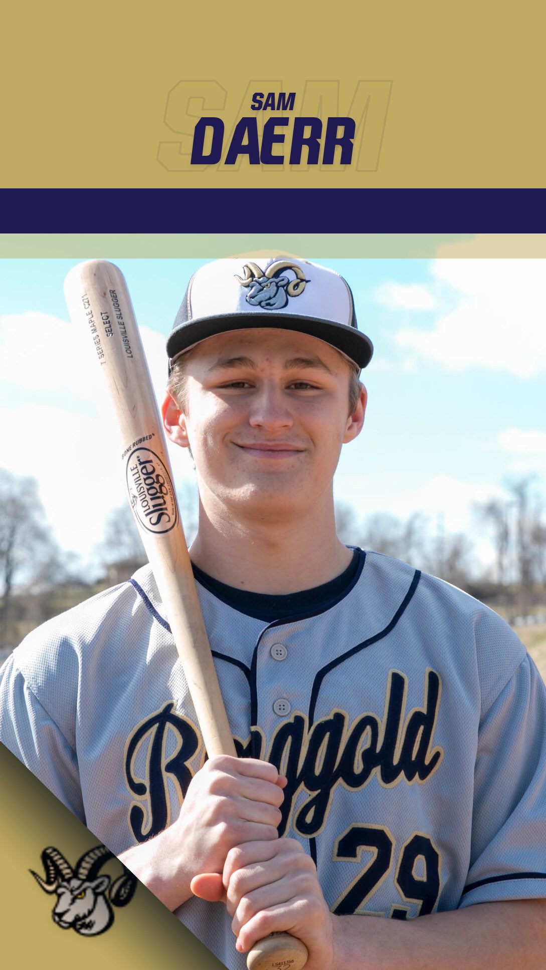 Ringgold Athletics on Twitter "Our next baseball player is catcher Sam
