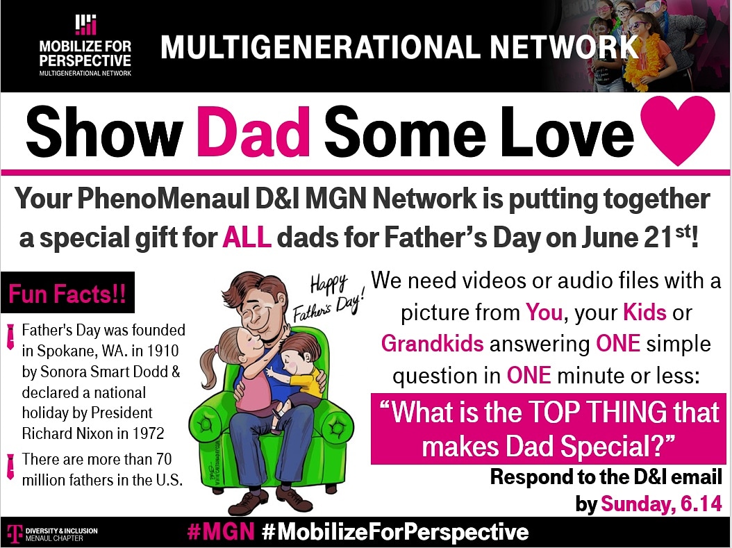 team505menaul's tweet image. Team PhenoMenaul, let us know what makes Dad special!💗 #MGN #MobilizeForPerspective