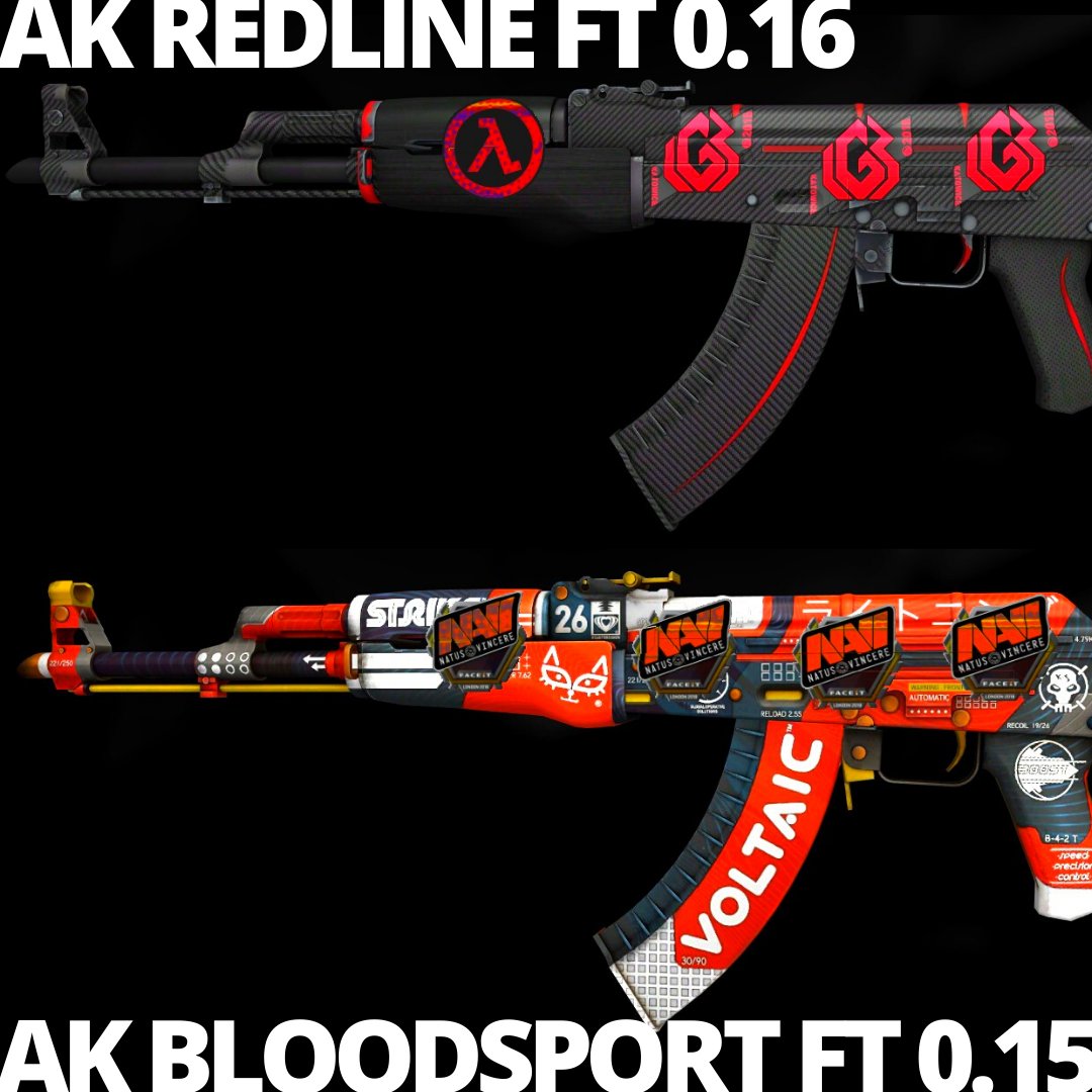 AK 47 Redline Sticker Combos Part 2