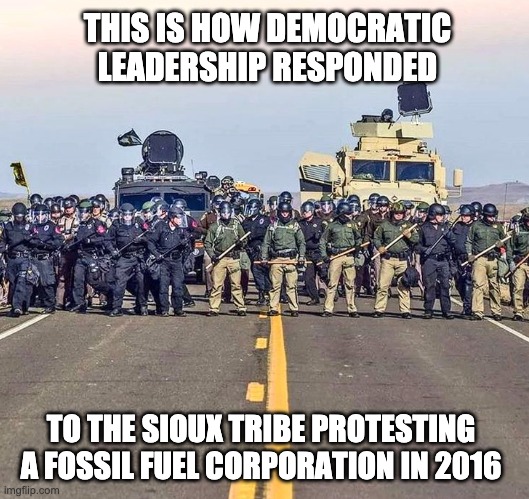 DTMICNow's tweet photo. The police state is bipartisan. The military state is bipartisan. This problem goes deeper than political parties. The military industrial complex and the violent, racist defense of capital is the most powerful force in American government and society. https://t.co/PQHqVjPUGA