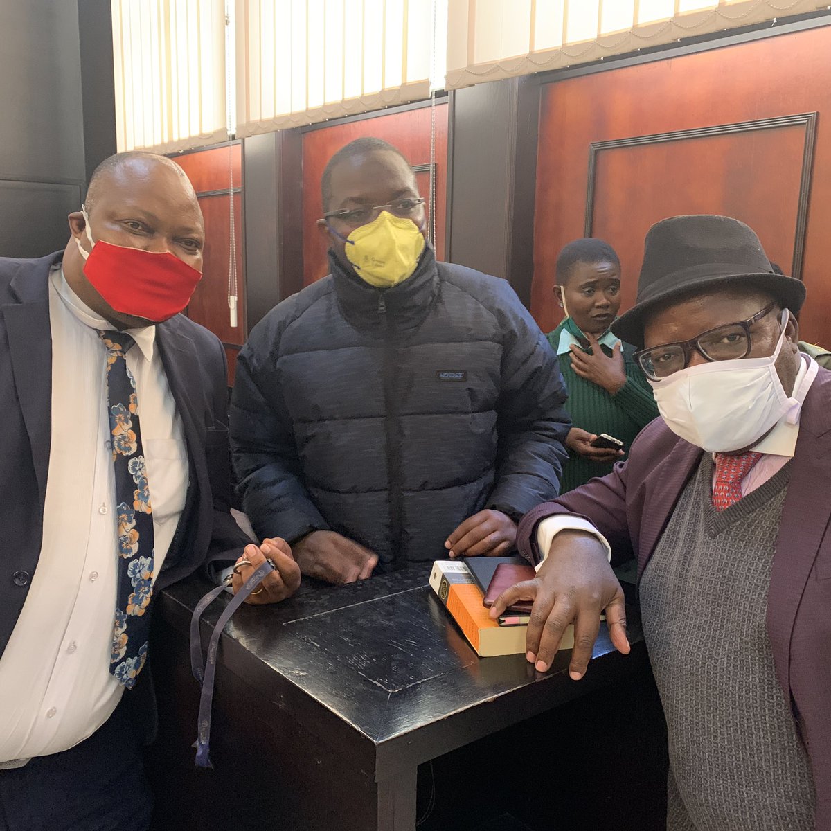 BitiTendai's tweet photo. We are grateful that @adv_fulcrum has been released on bail .It is a sign of desperation that a State can concort the most desperate of charges to victimize a compatriot.Of all forms of capture , judicial capture is the most pervasive .Weaponization of institutions is predatory https://t.co/YIyXEEM87S