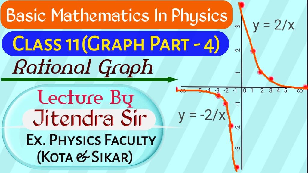 kshreekar's tweet image. youtu.be/sKU26WQk6Eg
#basicmathematics #basicmathenaticsinphysics #graph #rational #ratio #rationality #coordinategeometry #physics #neet #jeemains #jee #jitendra #videolecture #class11 #KOTA #Sikar #science #kotacoaching