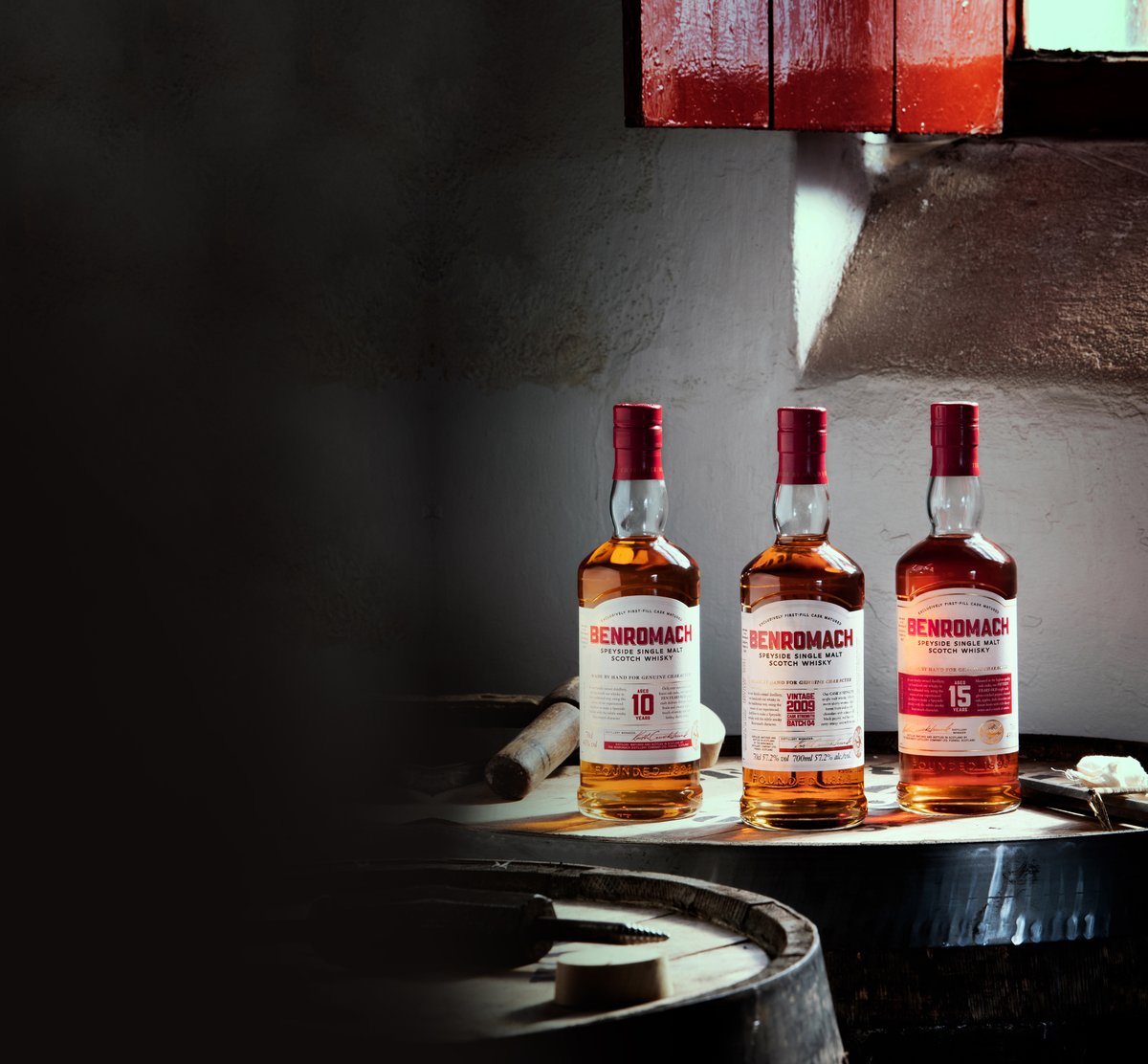 Experience our Benromach Classics range and discover a traditional taste of Speyside.

benromach.com

#Benromach #BenromachDistillery #MadeByHandForGenuineCharacter #singlemalt #whisky #dram #scotchwhisky #scotch