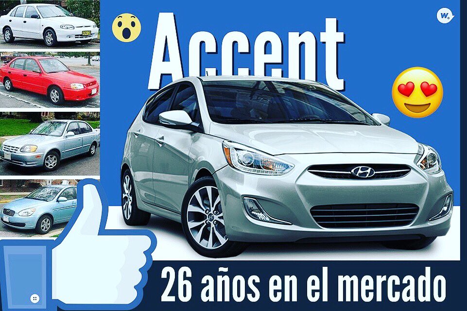 AutowiniChile's tweet photo. Pues si, ya suma 26 años el #Accent en el mercado, muy seguro, elegante y con excelente consumo lo convierte en un sedán a tener en cuenta
👉🏻Revisa nuestro stock https://t.co/gcnmuiXt6R https://t.co/MpWuYAdT40