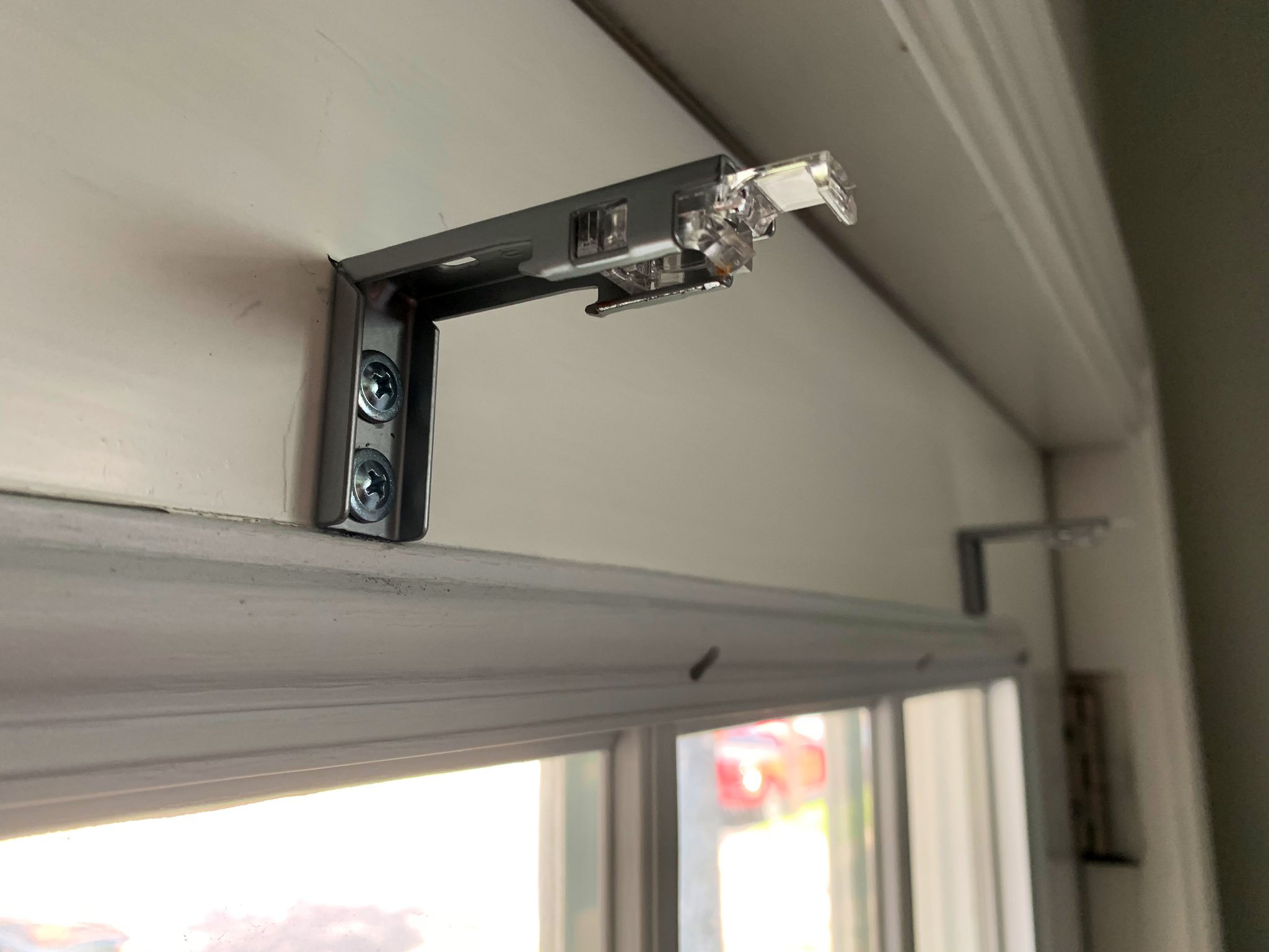 Ry Crist on Twitter: "Okay, made a quick run to the hardware store this  morning for some lath screws — now, I've got those brackets in place above  the door window and
