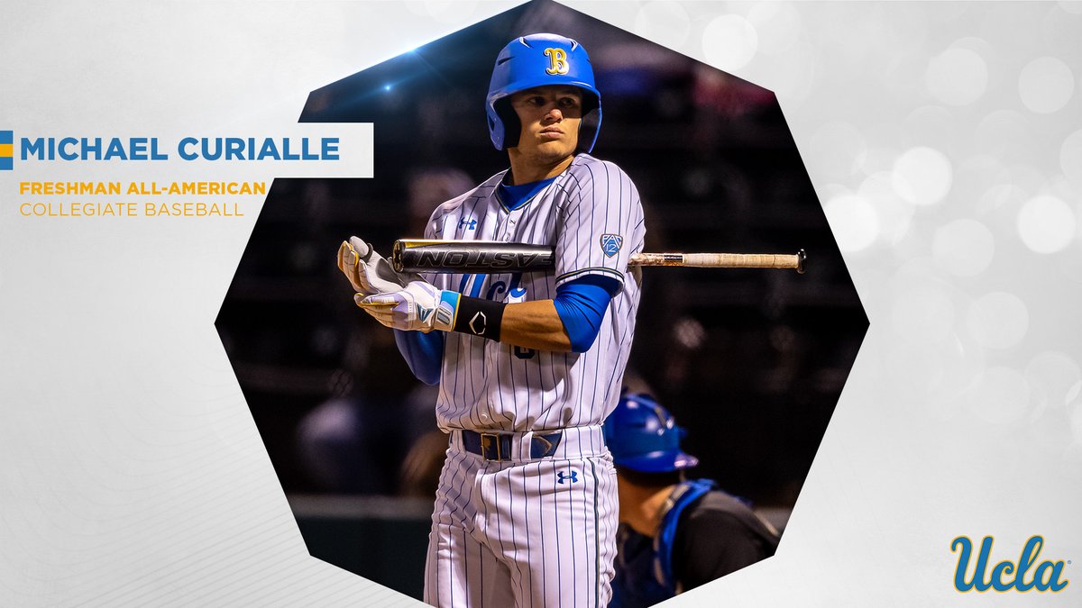 Michael Curialle (<a href="/baseballmjc/">Michael Curialle</a>) picked up Freshman All-America honors from Collegiate Baseball after slashing .325/.357/.525 in his first year in Westwood. 

READ | ucla.in/36UPDpm

#GoBruins