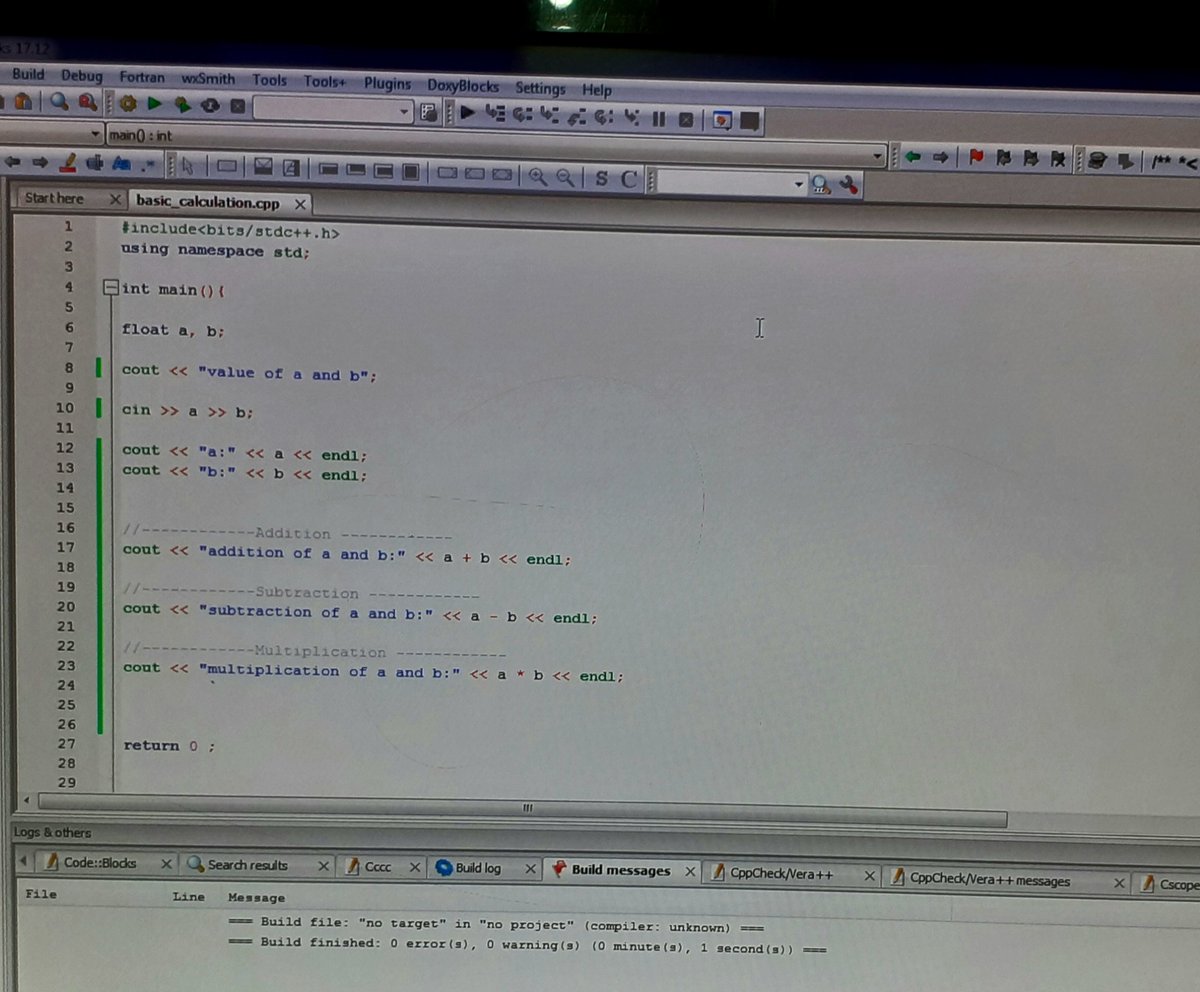 _sahil_yadav_'s tweet image. My first programming code 🙂🙃
#c++language #myfirstcode #myfirsttweet #feelinggood