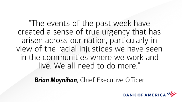 Through our 90 markets, <a href="/BankofAmerica/">Bank of America</a> is distributing $1B over 4 years to combat racial inequality. Proud of my company for living our commitment to the communities we serve. bit.ly/36XJDMt