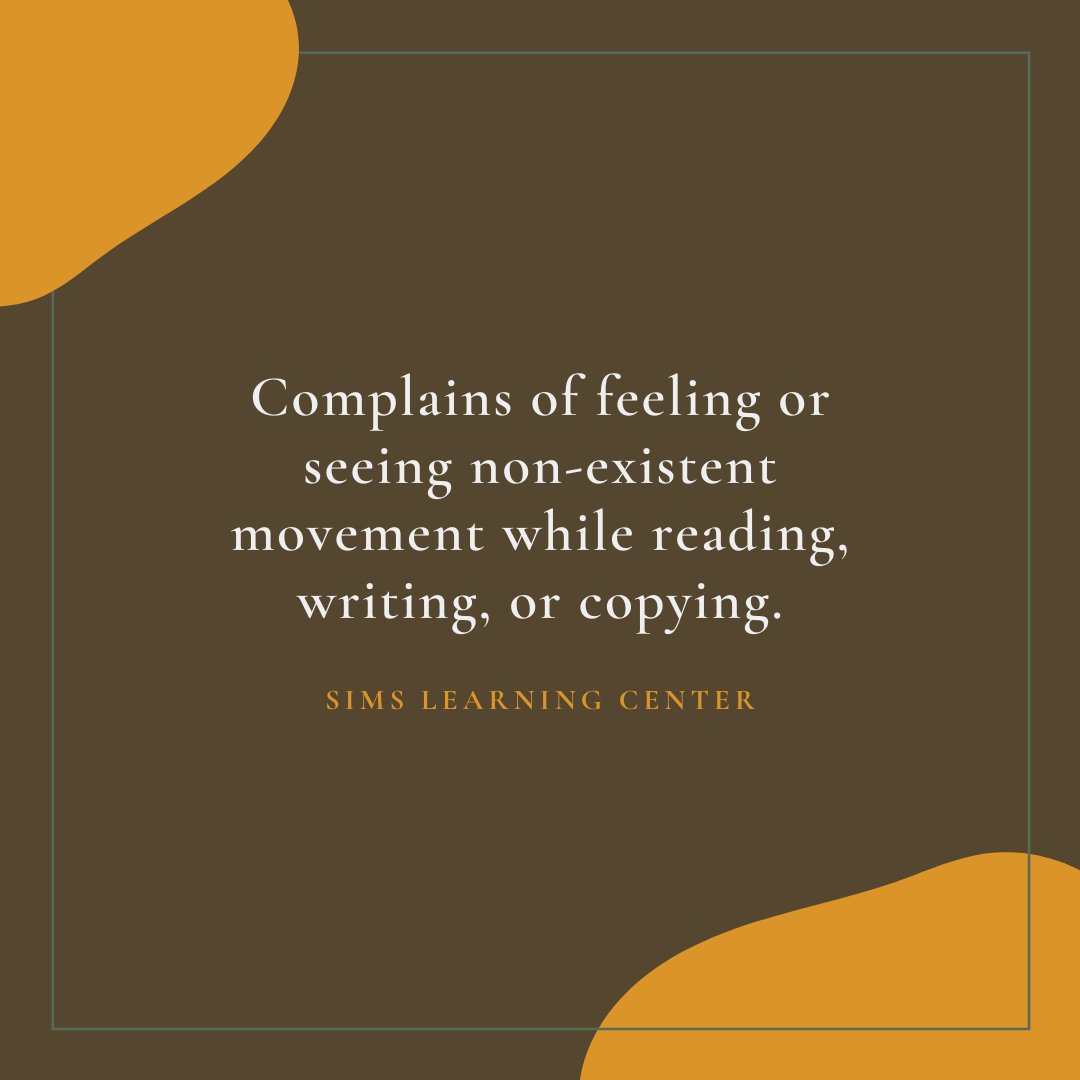 dyslexiaexpert's tweet photo. If you or a loved one exhibit these characteristics, call us today at (903) 360-5092. PLEASE SHARE 
https://t.co/eRSFMW0GaY

SIMS Learning Center brings decades of experience to programs focused at helping individuals with Dyslexia tendencies. https://t.co/QuHkcR3PDY