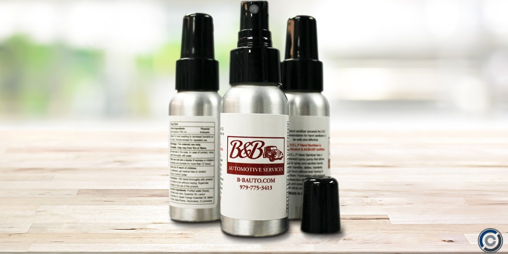 coreimagegroup's tweet photo. 2 oz bottles of hand sanitizer, now available.  These sleek brushed aluminum bottles are labeled with your company's brand. Simple. Affordable. And, most importantly, effective. Please reach out to us for more details. https://t.co/3sVYn2HXsI