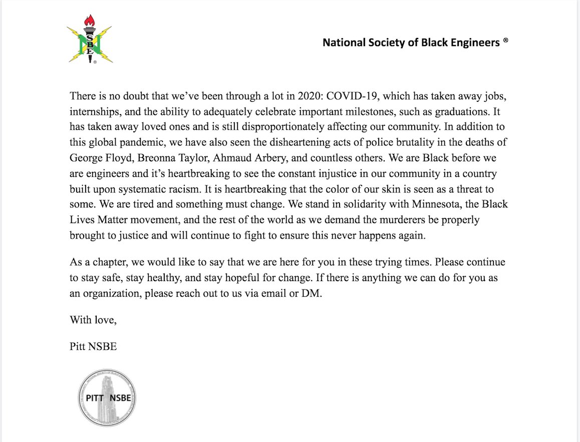 Pitt NSBE tweet media