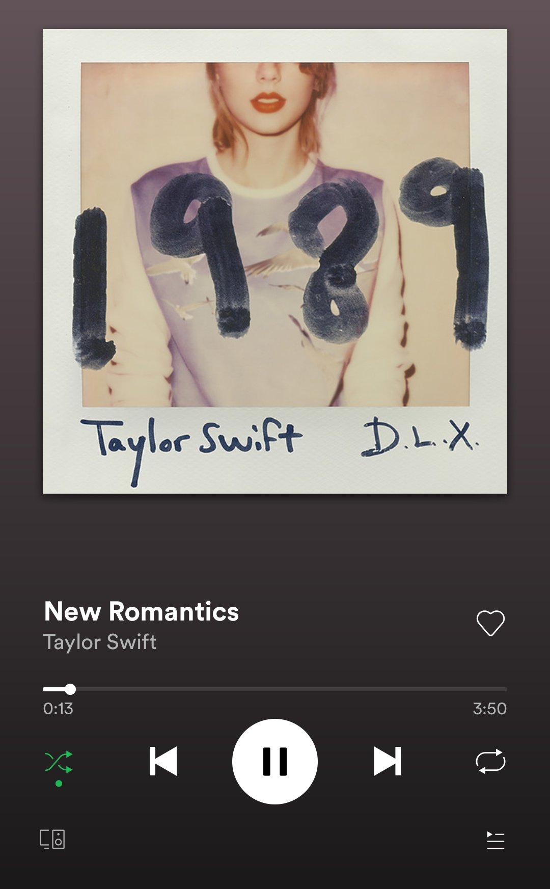 Taylor Swift India On Twitter Taylor Swift S New Romantics Now Reached Over 40 Million Streams On Spotify