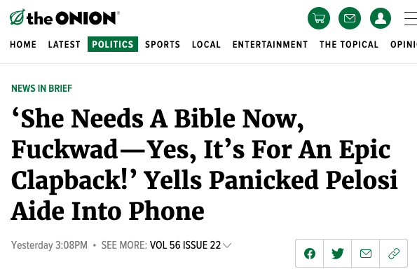 publicroad's tweet photo. The Onion called it yesterday. https://t.co/IzDYvEKR8g