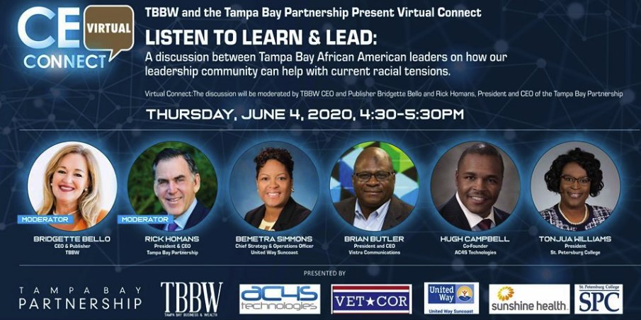 Don't miss this great virtual event tomorrow, June 4, with these great community leaders including Vistra's President and CEO, Brian Butler! Register now! bit.ly/2ZZsBfy <a href="/VistraPR/">Brian Butler</a>