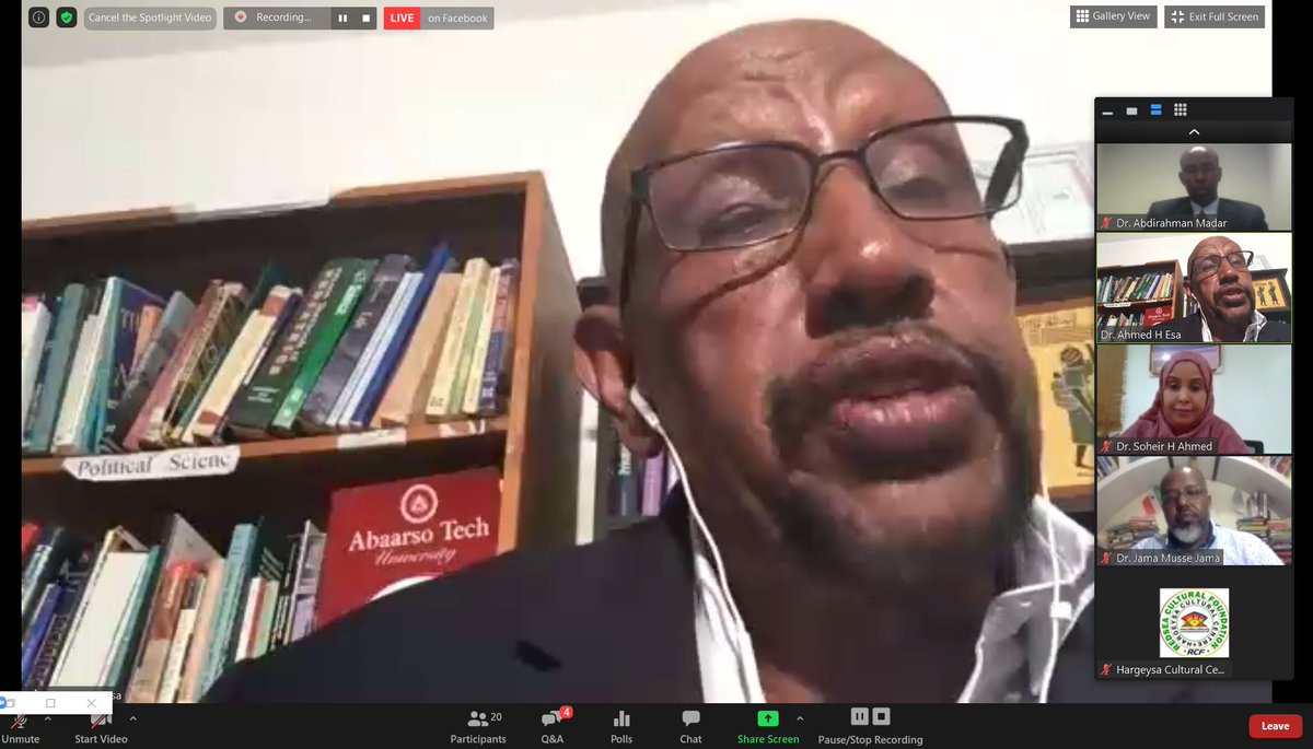 #Discussion_highlight
Question towards Dr Ahmed by Alaale: Do you think we've reached the peak?
Answer of Dr Ahmed: No, we've not even started. 
So we have to know that this time is not end it's the time of beginning.
#StaySafeStayHealthy #StaySafeSaveLives