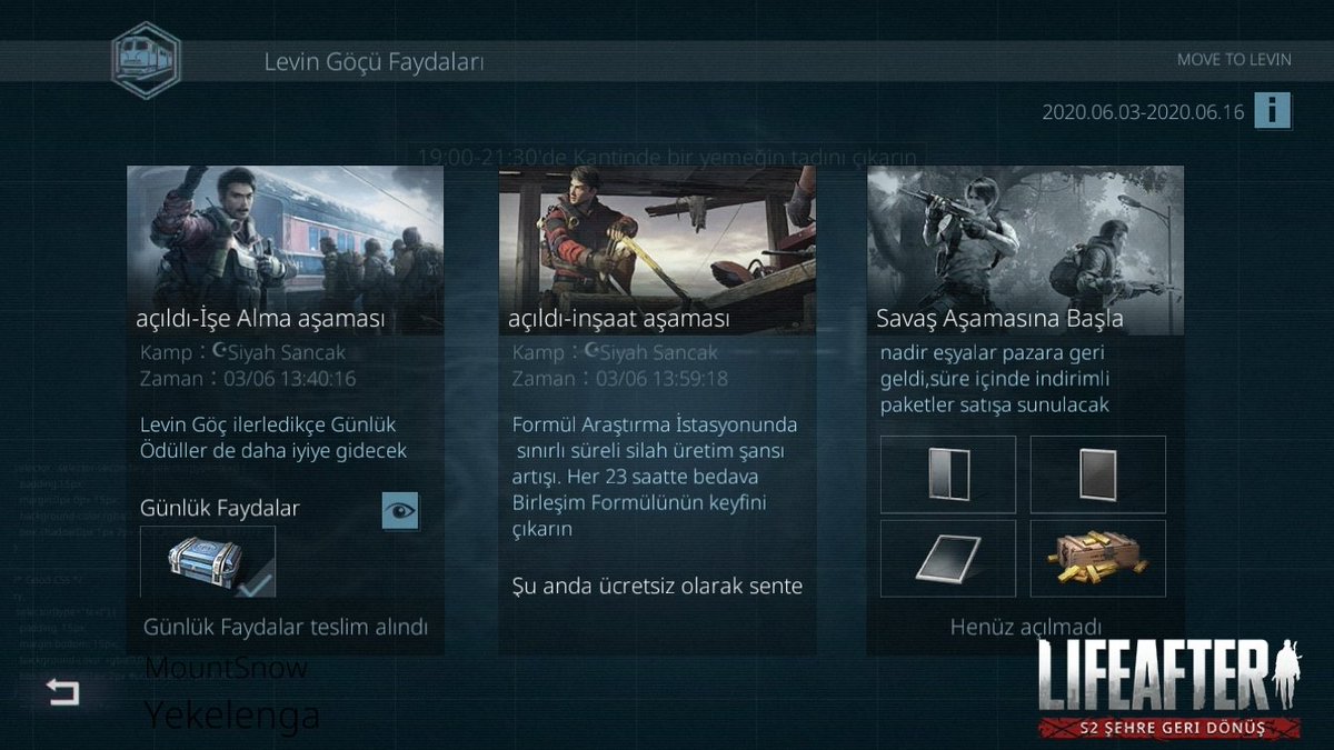 #LifeAfter#LifeAfterEU#HayataBeraberTutunalım#HayattaKalma#Oyun x.com/Lifeafter_eu