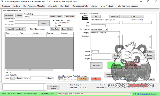 DOWNLOAD Craigslist AutoPosting Tools v1.0.147 Cracked (Updated 24 May 2020) on crackitindonesia.com/craigslist-aut…