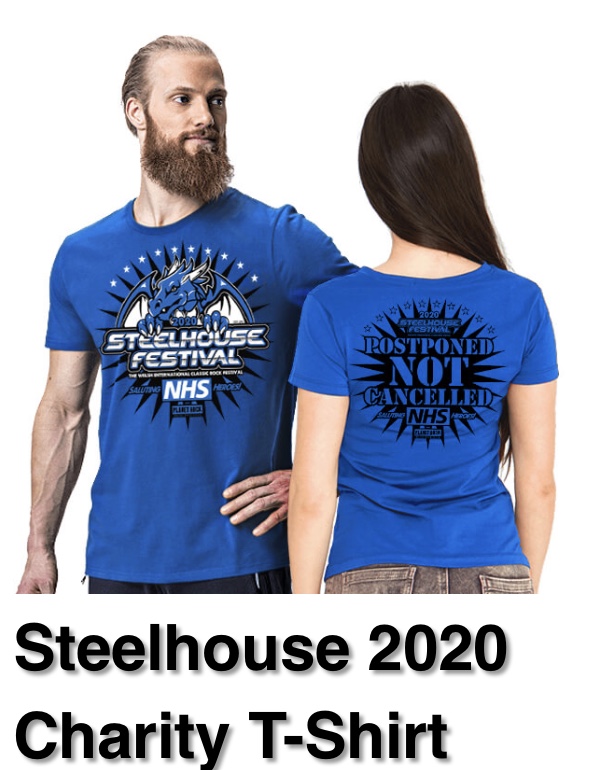 Overwhelmed by the orders coming in for our 2020 NHS charity T Shirt. Steelhouse people are the best 💙 #steelhousefestival #nhsroyalgwent #planetrockradio