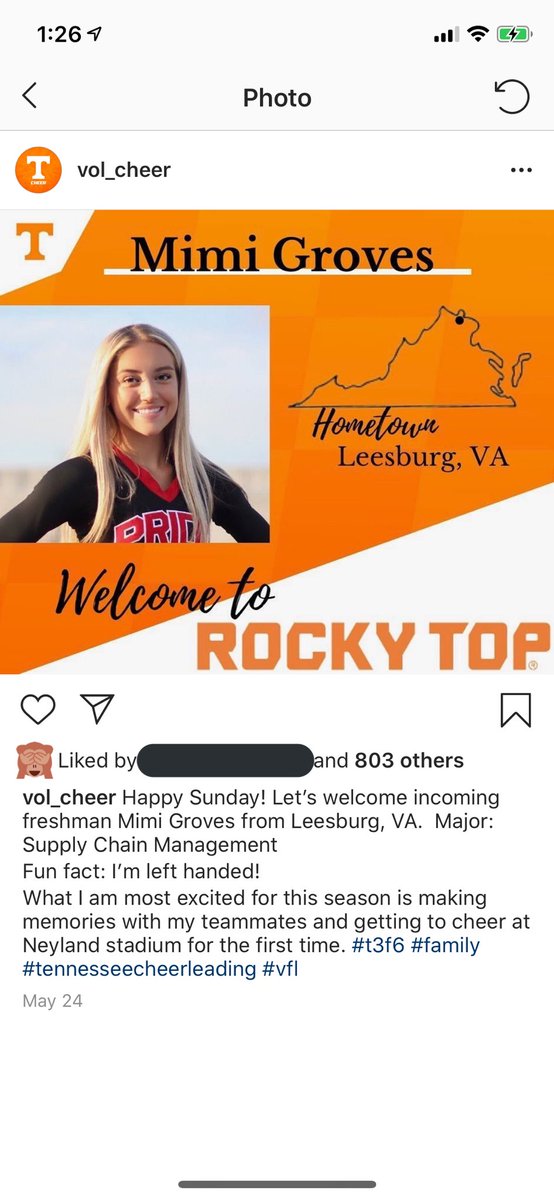 hi twitter idk if this will do anything but... this girl is going to MY COLLEGE to cheer but literally is racist and uses the n word HARD R on her private story. the school hasn’t said anything &amp; i don’t want her on campus so..