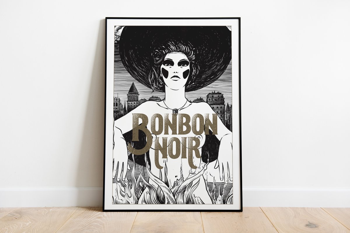 Vinyl and Poster here <a href="/ululeFR/">Ulule FR</a> 
⚡️⚡️25TH JUNE - NEW ALBUM  ⚡️⚡️

#bonbonnoir #soundtrack #nowplaying #musicislife #newmusic #ladiesfirst #indie #poster #illustration⁠ #darksurrealism #bizarreart #artwork #comic #illustration #artshopping #originalart